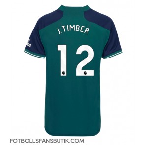 Arsenal Jurrien Timber #12 Replika Tredje Tröja Damer 2023-24 Kortärmad